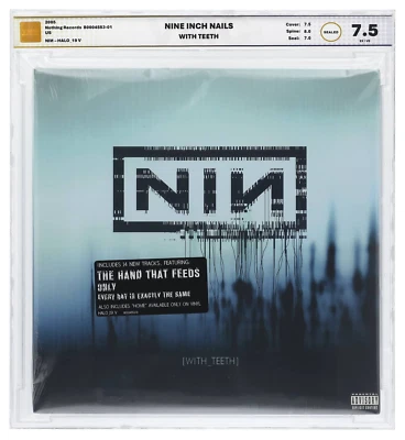SEALED, Nine Inch Nails – With Teeth, Graded by VMG EX/VG [7.5], 2xLP, US, 2005 - Image 1 of 2