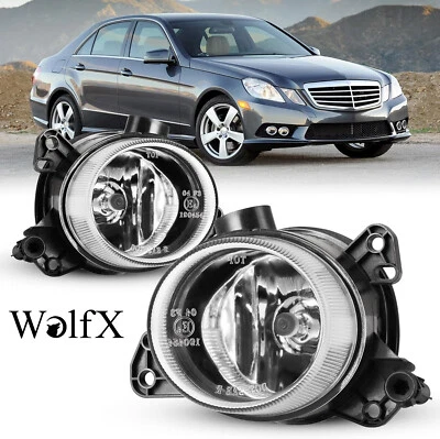 Luces antiniebla transparentes para Mercedes-Benz E250/2014 Mercedes-Benz E400 E500 2011-2014 Foto 1 de 4
