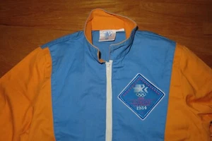 Rare Levi's  LOS ANGELES SUMMER OLYMPICS (MED) Opening Ceremony Staff Jacket - Picture 1 of 11