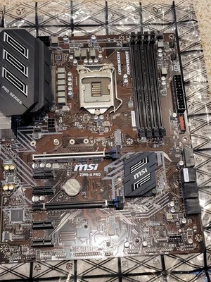 MSI Z390-A Pro Intel LGA 1151 DDR4 ATX Motherboard - Image 1 of 4