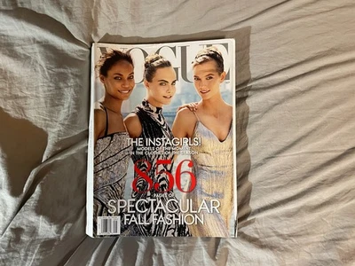 Vogue Magazine The Instagirls 856 Pages Fall Fashion September 2014 Foto 1 de 3