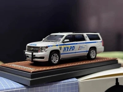 ZD GOC 1:64 HEC White 2015 Suburban US Police K9 SUV Model Diecast Metal Car BN - Image 1 of 4