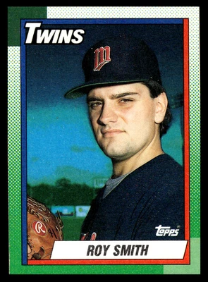 1990 Topps Roy Smith #672 Minnesota Twins MLB Baseball Base Set - Image 1 of 2