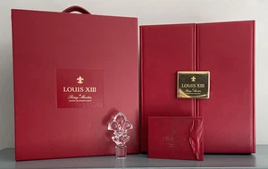 Caja de exhibición de coñac Remy Martin Luis XIII, estuche de transporte y tapón de cristal de baccarat - Imagen 1 de 24