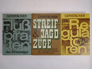 3 Bücher Friedrich Gerstäcker, Kiepenheuer, Flusspiraten, Streif- und Jagdzüge.. - Bild 1 von 2