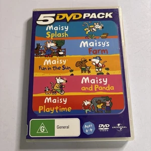 Maisy: Slash, Farm, Fun In The Sun, Panda, Playtime (DVD, 5-Disc) Region 4,2 - Bild 1 von 7