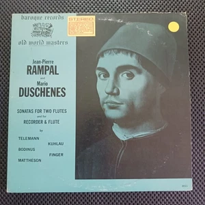 Jean-Pierre Rampal And Mario Duschenes – Sonatas For Two Flutes And For Recorder - Imagen 1 de 4