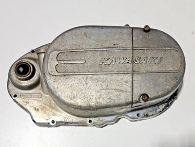 Cubierta de embrague lado derecho cárter bomba de aceite cubierta 1973-1975 Kawasaki F11 250 Foto 1 de 4