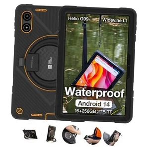  Rugged Tablet, 11" Android Tablet GMS Certified with MTK G99, 16GB RAM 11 Inch - Picture 1 of 7