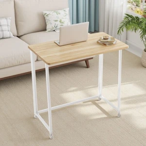 Folding Small Computer Desk Space-Saving Home/Office Table Gaming Workstation - Picture 1 of 27
