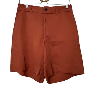 Banana Republic Damenshorts Größe 8R neu mit Etikett – rostfarben Lyocell maßgeschneiderte Passform - Bild 1 von 9