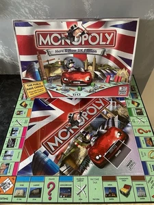 Monopoly Here & Now UK edition Board Game by Hasbro 2007 Complete & GC - Picture 1 of 10