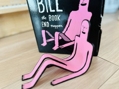 JEAN JULLIEN BOOKEND METAL SCULPTURE supporto libro Case Studyo nuovo - Immagine 1 di 4