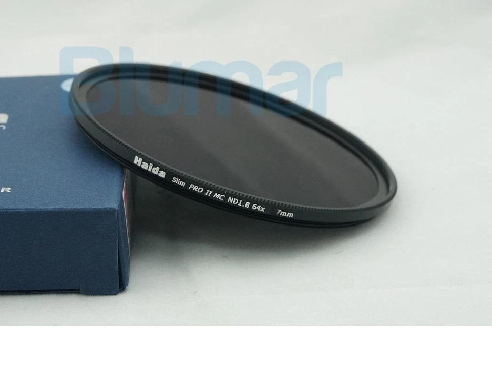 Haida 6 stops Haida Slim PROII Multi-coating ND 1.8 (64x) 6 stop Filter 67mm - Image 1 of 1