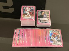 2022 Topps Chrome Baseball Pink Refractor Singles YOU CHOOSE + Buy More & Save!