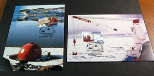 Australia-Antarctic Ter. Post Cards Scott# L103a,L104-L106 Research 1997 L741 - Picture 1 of 3