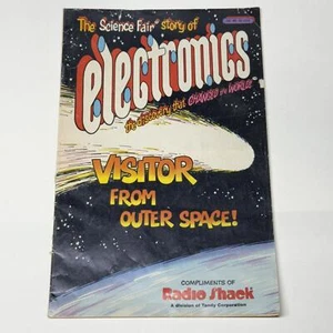 Vtg 1986 RADIO SHACK The Science Fair Story of Electronics Visitor Outer Space - Picture 1 of 8