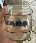 Vintage Chicago Bears NFL Stemless Tumbler Rocks Drinking Glass 12 OZ No Fading