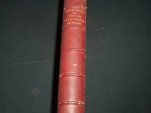 1870 HISTOIRE DE LA FAIENCE DE ROUEN VOLUME BY ANDRE POTTIER - 58 PLATES - Z 66 - Picture 1 of 7