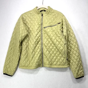 Chaqueta Obermeyer Mujer 10 Verde Claro Acolchada Exterior Esquí Senderismo Resistente al Agua - Imagen 1 de 12