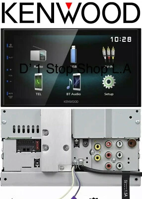 Kenwood DMX120BT Bluetooth Digital Multimedia Receiver w/ 6.8" 2DIN Car Stereo  - Image 1 of 4