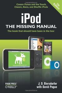 iPod: The Missing Manual (Missing Manuals) By J.D. Biersdorfer, .9780596522124