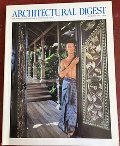 DAVID BOWIE ARCHITECTURAL DIGEST SEPTEMBER 1992 HIS MUSTIQUE RETREAT! PRISTINE! - Picture 1 of 10