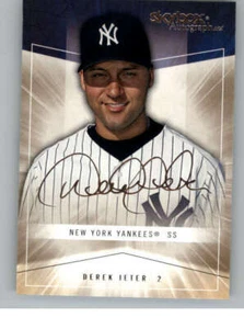 2005 SkyBox Autographics #38 Derek Jeter (ref 144968) - Picture 1 of 2