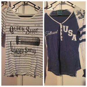 Too Fast Tattooed Shirt *punk Rockabilly Sourpuss - Picture 1 of 9