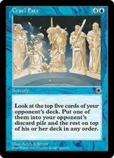 Cruel Fate NM MTG Portal PO Magic Gathering 2B3
