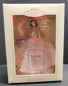 2002 Hallmark Keepsake Christmas Ornament In The Pink Barbie Fashion Model Colle - Picture 1 of 5