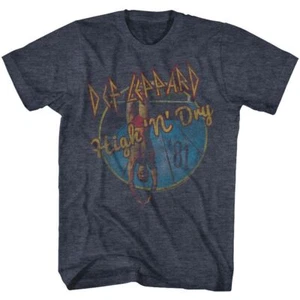 *****MEDIANA*****Camisa de música seca Def Leppard High N - Imagen 1 de 2