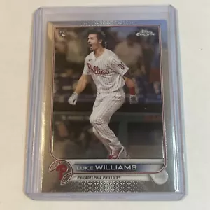 2022 Topps Chrome - #170 Luke Williams (RC) Philadelphia Phillies - Picture 1 of 2