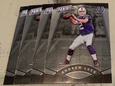 2017 Panini VIP National Convention Andrew Luck #5 Lot (4)