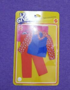 Vintage Ken Doll Clothes - MOD Era Ken Best Buy Fashion 2243 Pants & Shirt -NRFP