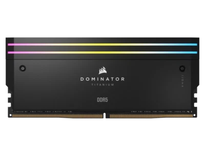 CORSAIR DOMINATOR TITANIUM 64GB (2 x 32GB) DDR5 6600 (PC5 52800) Desktop Memory - Image 1 of 4