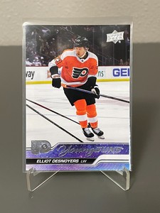 2023-24 Upper Deck Series 1 Elliot Desnoyers Young Guns #219 Philadelphia Flyers