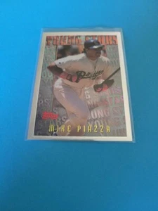 !!! MIKE PIAZZA TOPPS MYSTERY FINEST BASEBALL INSERT CARD $$ - Picture 1 of 1