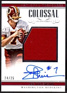 2017 National Treasures Colossal Material Signatures #CSJTH Joe Theismann/25 - Picture 1 of 3