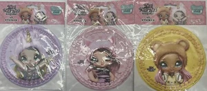 Na! Na! Na! Surprise 3D 3 Pack Of Stickers - Round 6.5” Brand New - Super Cute! - Picture 1 of 5