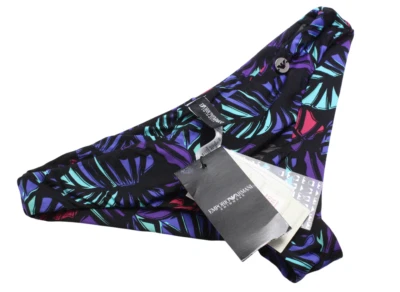 EMPORIO ARMANI бразильский бриф бикини низ купальный костюм женщин XS с подкладкой эластичной - Изображение 1 из 4