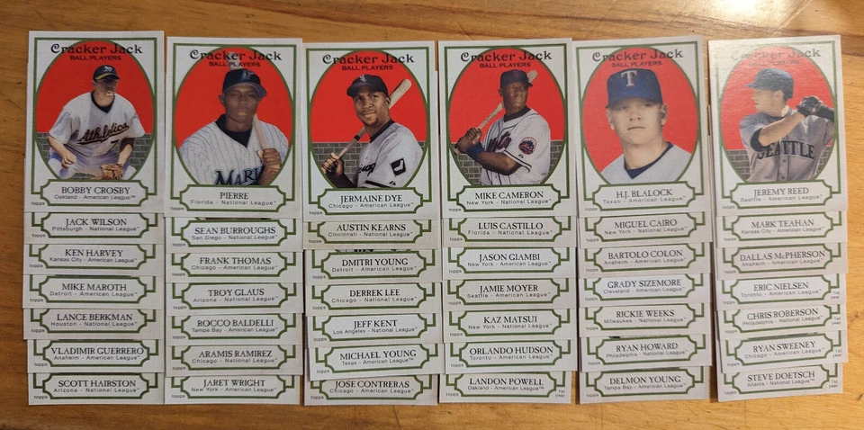 2005 Topps Cracker Jack Mini Stickers you pick choice - Image 1 of 1