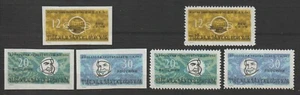 1963 Vietnam Stamps Flights of Vostok 3,4 Sc # 258 - 260 Imperf. + Perforated - Picture 1 of 1