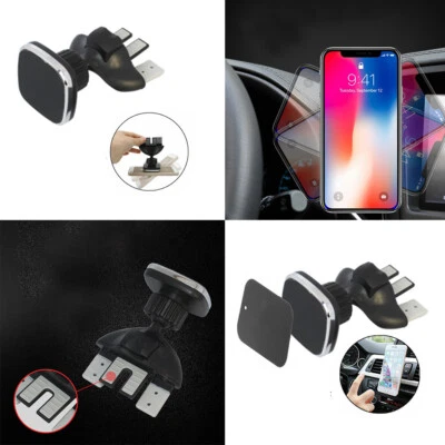 US 2 Pack Magnetic Phone Holder Car Air Vent Mount Easily Install Stand Cradle - Image 1 of 4