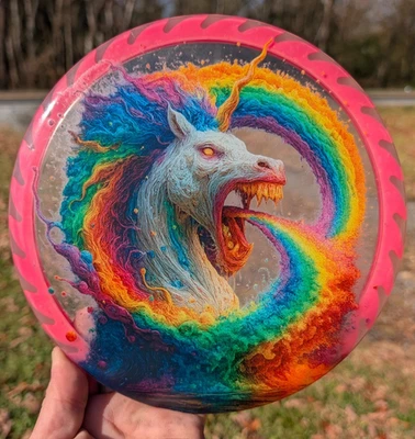 *Disc Golf New custom Discraft InfuZed  BUZZZ  Saw 175gm Mid Range PDGA Approved - Image 1 of 4