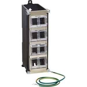 Tripp Lite 8-Port Metall Hutschienenmontage Keystone Patchfeld mit Erdung, - Bild 1 von 5