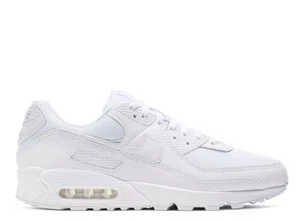 Nike White Air Max 90 Trainers Mens Size UK6 EU40 / REFC37 - Picture 1 of 5
