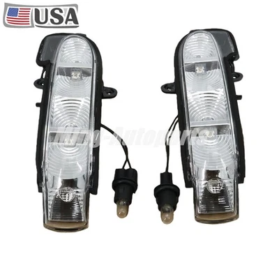 2X Luz de señal de giro del espejo lateral L+R para Mercedes Benz Clase E W211 S211 2002-06 Foto 1 de 4