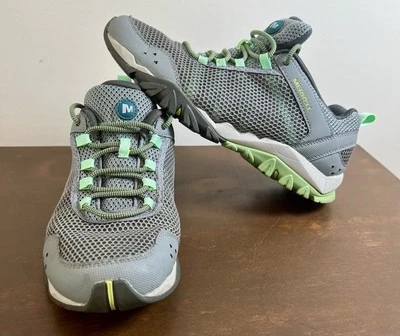 Merrell Riverbed 2 Trail Shoes Women’s Size 10 | Gray Mint Mesh Hiking - Image 1 of 4