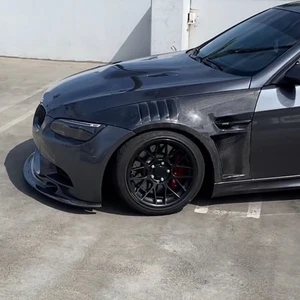 Carbon Fiber Front Fenders Replace for BMW M3 E92 Coupe 2DR 2008-2013 - Picture 1 of 7